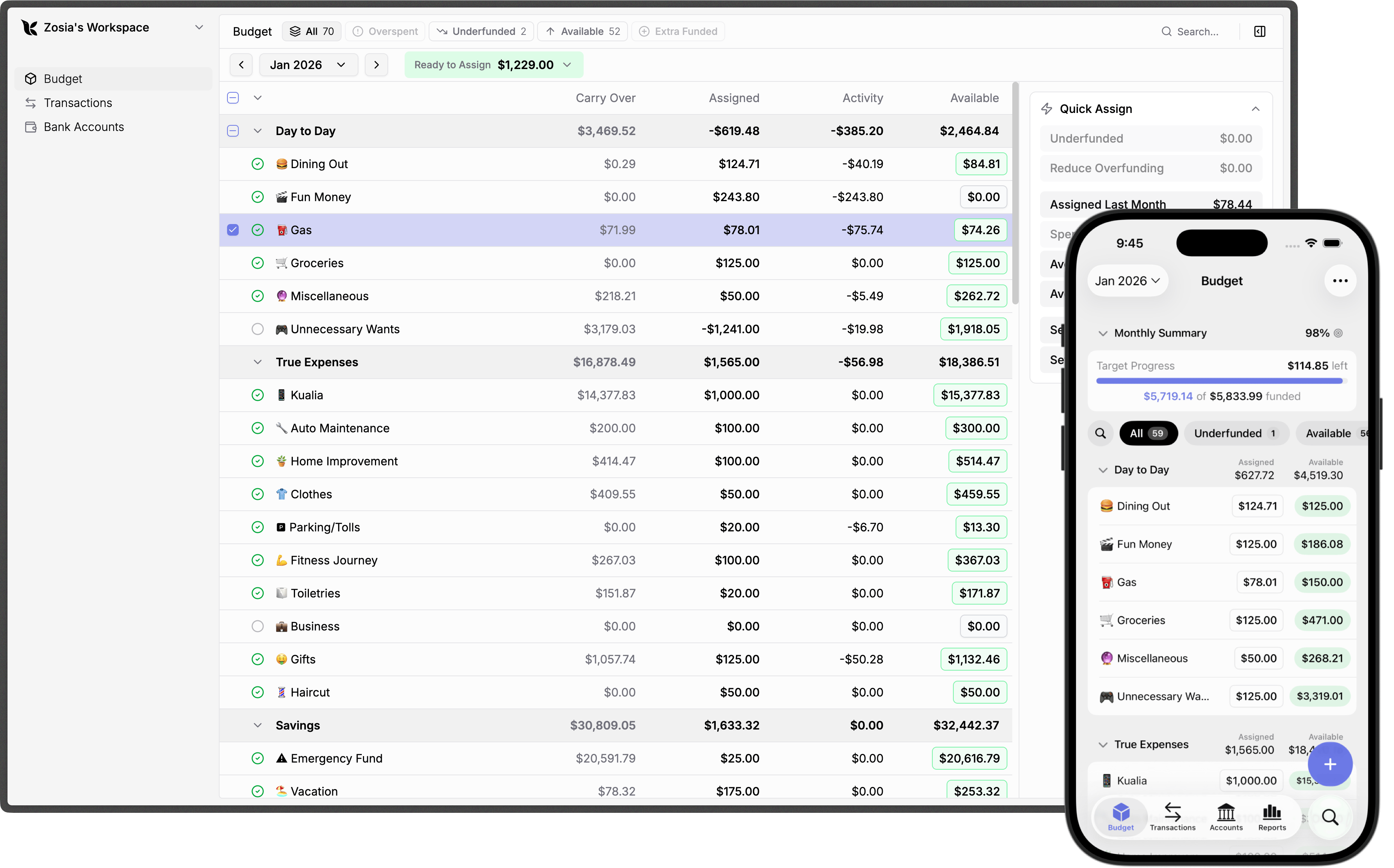 Kualia app screenshot